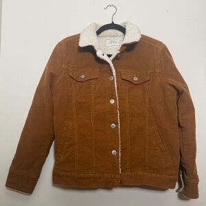 Urban Heritage Cream Sherpa Jacket